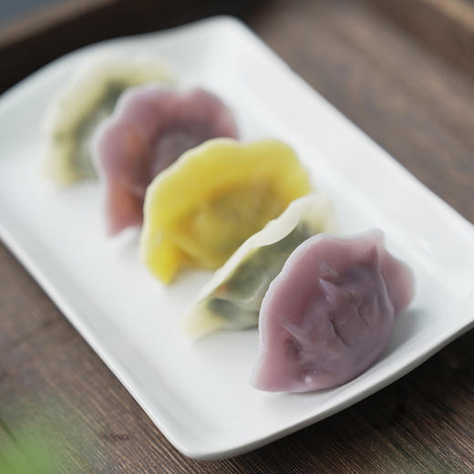 妙维根纯素水饺 荠菜菌菇大馅0味精0蔗糖添加纯素无五辛18只/袋 【3袋】镇级以下地址不发货 商品图2