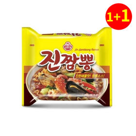 【1+1】수출용오뚜기 진짬뽕130g