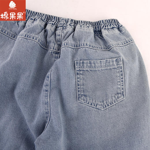 棉果果专柜同款春季新品女童梭织牛仔长裤M122200224015 商品图4