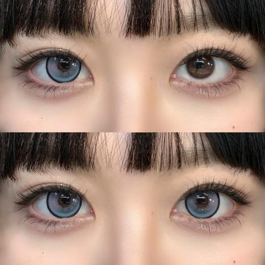 OCEAN GIRL 洋娃娃蓝 日抛 十片 14.4mm 参考着色13.9mm 基弧8.6 含水40% 新锐国货 商品图2