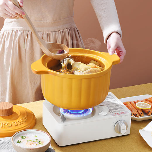 【东辉专享福利】康巴赫南瓜陶瓷煲 商品图5