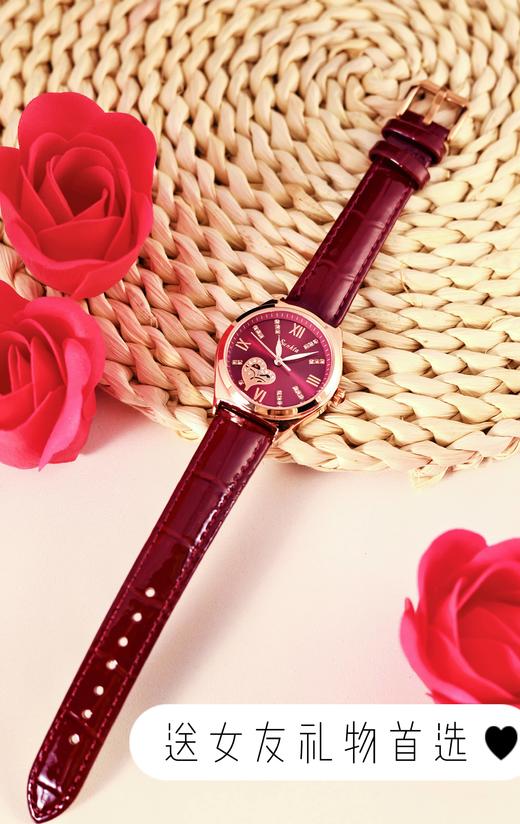 SUNKTA 桑达  爱心浪漫镂空韵味时尚腕表ST6699  经典女士手表 百搭风格 商品图10