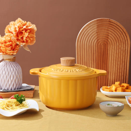 【东辉专享福利】康巴赫南瓜陶瓷煲 商品图8