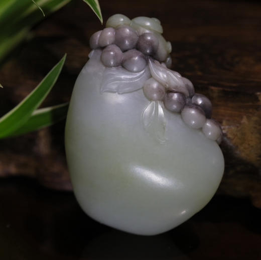 和田玉（白玉）独籽挂件-- 安居乐业 69.59g 商品图3