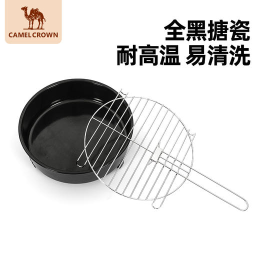 户外露营烧烤炉碳烤炉烤肉围炉煮茶家用取暖炉烧烤家用野外1V32350524 商品图3