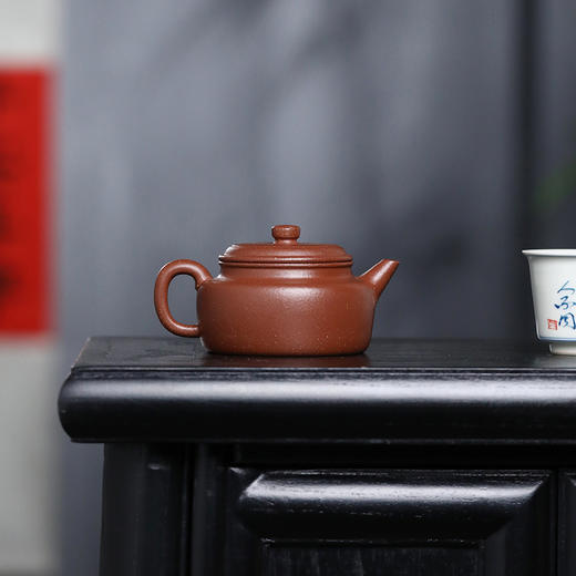 『德钟』 降坡泥 宜兴原矿紫砂壶茶具 收藏茶文化茶器 160cc 商品图4