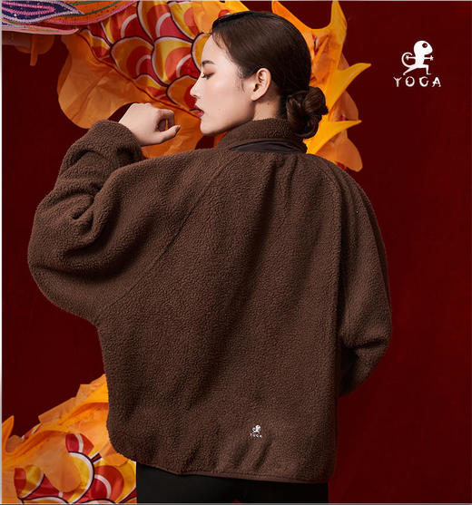 壁虎瑜伽【2312SY273】摇粒绒保暖外套【5天发货】 商品图6