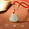 新中式国风大肚佛【民族风 天然和田玉吊坠】本命年手编绳 项链女 首饰品 商品缩略图1