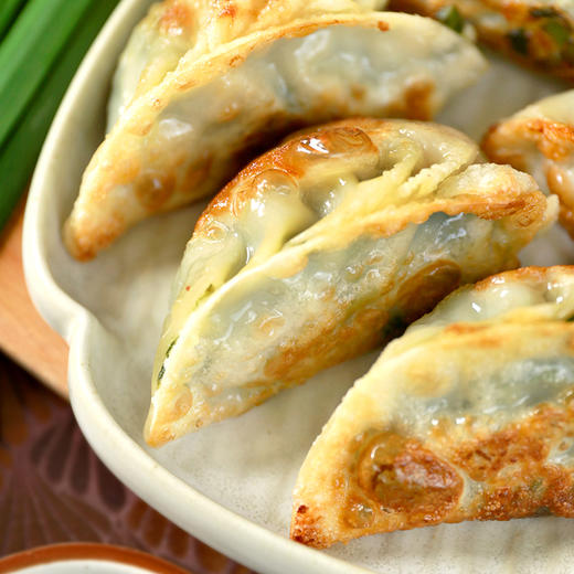 啖啖肉汁韭菜煎饺294g/6只装 |花尾渡 商品图2