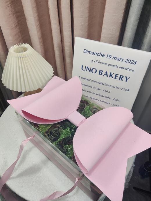 18朵蝴蝶结礼盒手工DIY牛津布玫瑰花束军恋礼物（手工制作产品不支持退换货哦）类lb 商品图3