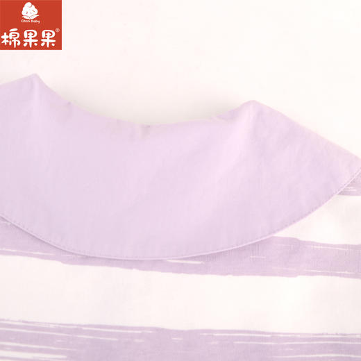 棉果果专柜同款春季新品女童纯棉翻领套头卫衣M122180224007 商品图5