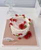 韩式裱花红玫瑰蛋糕-低糖处理无添加 商品缩略图1