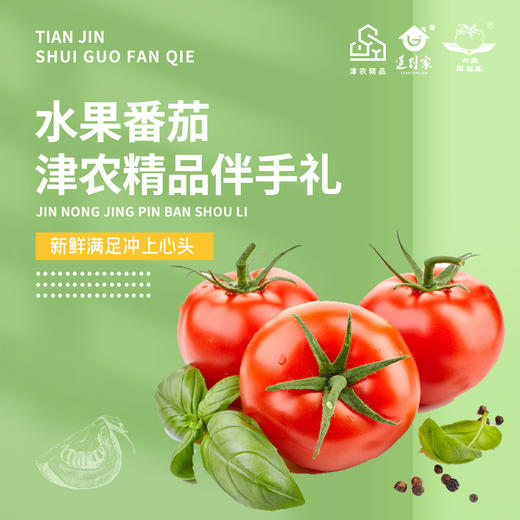 津农精品 莲到家 水果番茄伴手礼礼盒 商品图2