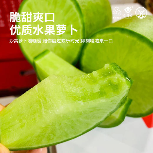 津农精品 莲到家 沙窝萝卜青皮萝卜冰淇淋萝卜双拼伴手礼礼盒 商品图2