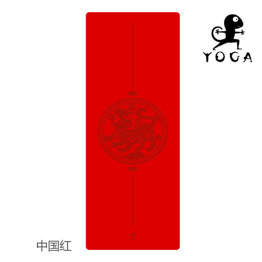 壁虎新款【金虎送福】天然橡胶瑜伽垫【七十二小时发货】 商品图0