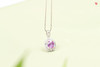 【娴雅】18k金镶帕帕拉恰蓝宝石吊坠 商品缩略图2
