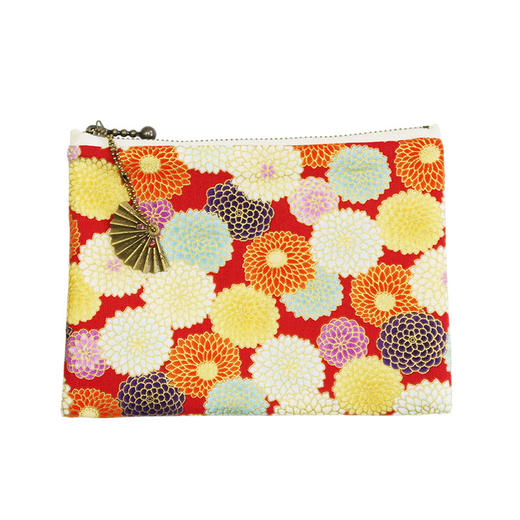 HUJI祤集Komon收纳包风の花花丸菊 商品图9