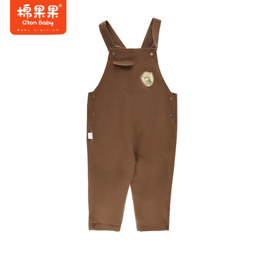 棉果果专柜同款春季新品男童女童斜纹水洗棉背带裤M112204224069 商品图3