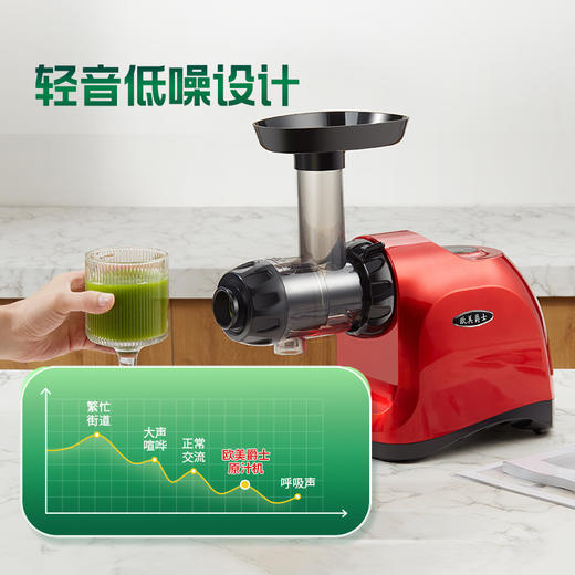 欧美爵士原汁机CNC92AI  低速西芹榨汁机家用渣汁分离果汁机全自动果蔬多功能慢磨机 商品图4