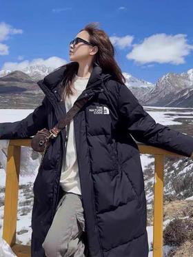 现货就几十件.. TNF北面秋冬长款鹅绒羽绒服男女款防风防水保暖过膝外套