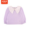 棉果果专柜同款春季新品女童纯棉翻领套头T恤M122140224009 商品缩略图0