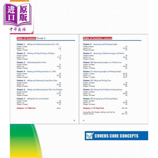 【中商原版】光谱练习册 数学文字应用题系列 2年级 Carson Dellosa Spectrum Word Problems Grade 2 美国CarsonDellosa 原版 商品图2