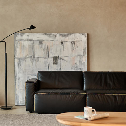 Black chocolate 三人沙发 | 皮布面料可选，详询客服 商品图2