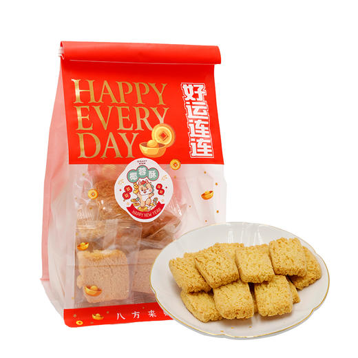 桂香苑传统过年年货零食椰蓉酥200g*袋装 商品图1