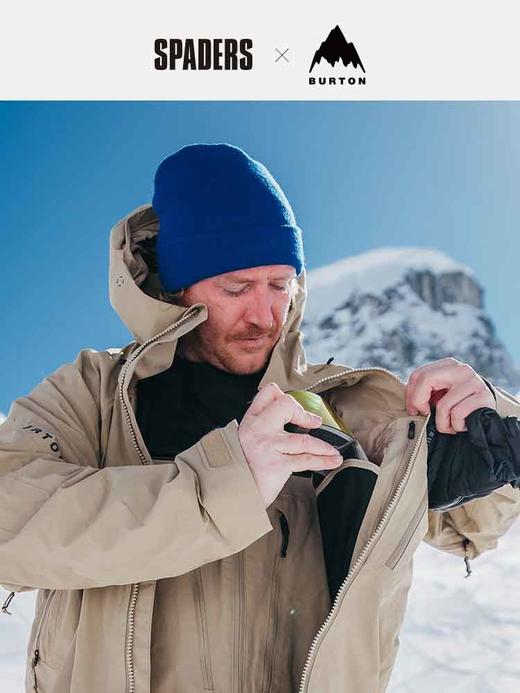 23/26BURTON帽子AK STAGGER BEANIE JAKE BLUE 商品图2