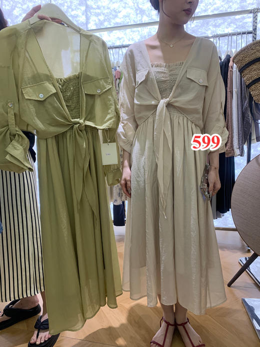 【门店同款】ENJOY夏季法式慵懒防晒裙套装 151593624 商品图0