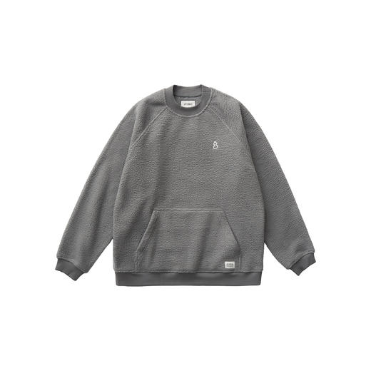 吃茶去chichaqu圆领抓绒卫衣 商品图2