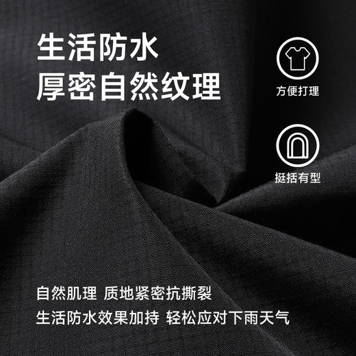 【Q】【新款DX】大依优型大码连帽外套夹克时尚雷萨加肥加大休闲胖子宽松外套上衣男装潮流户外 商品图2