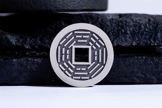 矩德泉坊 纯银手作  八卦纹银币（4.2厘米版）GQ231100741 商品图5