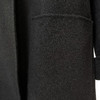 漆黑色绵羊毛大衣LZ6C02 商品缩略图5