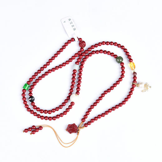 【高含量紫砂手链，保真朱砂经典传承！】文玩玛瑙佛珠和田玉朱砂手串紫金砂手链，菩提根念珠串珠饰品复古手饰翡翠，古韵风情别有一番雅致造型! 商品图11