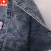 棉果果专柜同款春季新品女童提花牛仔背带裙M122703224032 商品缩略图1