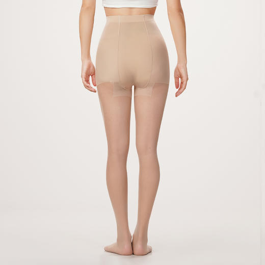 都市丽人强塑丝袜女包芯丝塑身光腿神器超薄款速干连裤袜LG43A4 商品图3