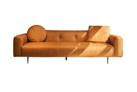 Waffle 三人沙发 | 皮布面料可选，详询客服