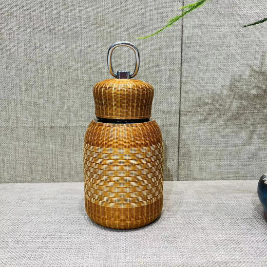 280ml 全包竹丝编保温杯（四款可选） 商品图7