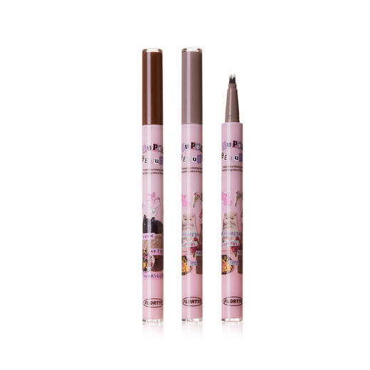 FLORTTE/花洛莉亚怪美莉亚小画家刀锋水眉笔持久野生眉 心选到家 商品图3