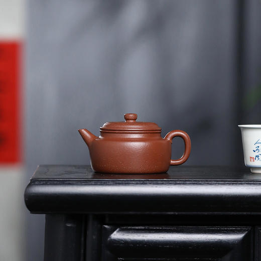 『德钟』 降坡泥 宜兴原矿紫砂壶茶具 收藏茶文化茶器 160cc 商品图5