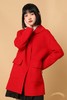 ELLA JADE 红色简约羊毛大衣外套 15367 商品缩略图0