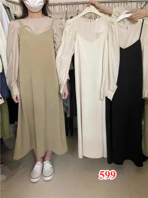 【门店同款】ENJOY春季韩系小衫吊带裙套装 150417813 商品图0