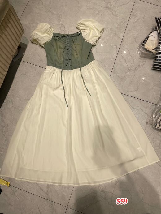 【门店同款】ENJOY夏季牛仔拼接大裙摆连衣裙 150771556 商品图0