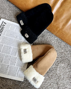 THS 1.13-无 UG家 冬日暖温暖 软软乎乎羊毛手套 2色 CU1145