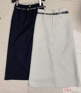 【门店同款】ENJOY秋季简约设计直筒长半裙 154174097