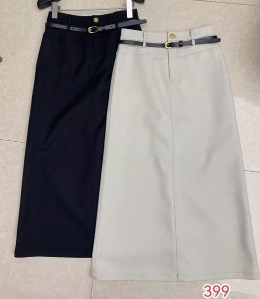 【门店同款】ENJOY秋季简约设计直筒长半裙 154174097 商品图0