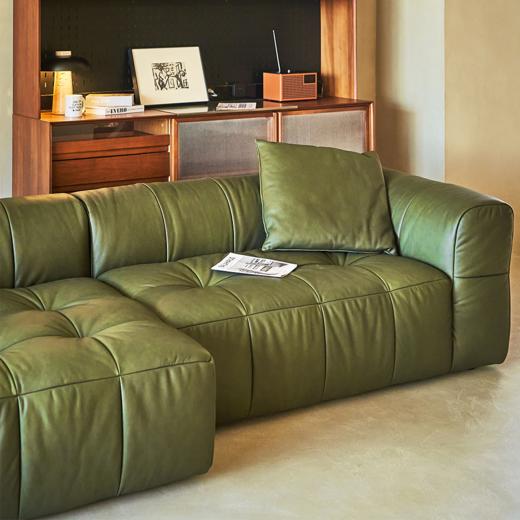 Maud 四人沙发 | 皮布面料可选，详询客服 商品图2