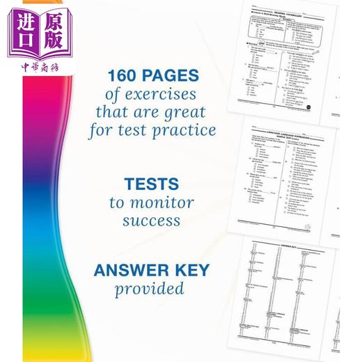 【中商原版】光谱练习册 英语测试练习系列 3年级 Carson Dellosa Spectrum Test Practice Grade 3 美国CarsonDellosa 原版 商品图4