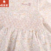 棉果果专柜同款春季新品女童细条绒碎花连衣裙M122700224029 商品缩略图3